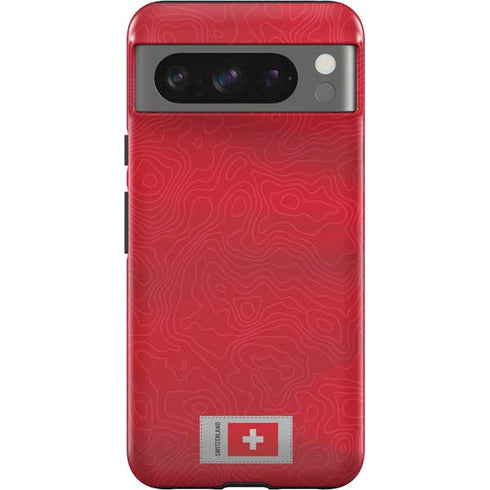 Switzerland Soccer Flag Google Pixel 8 Pro Impact Case
